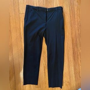 Black Size 10 Womens GAP cropped bi-stretch pants